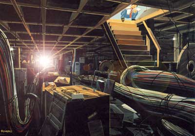 Wired basement